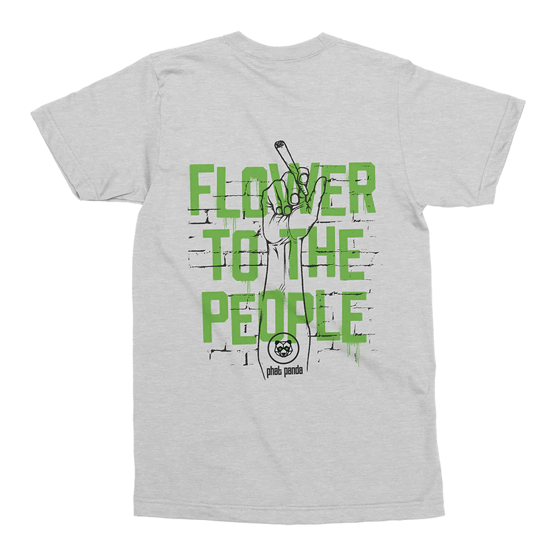 Photograph of product: Phat Panda - Flower To The People - Women's XL Tee