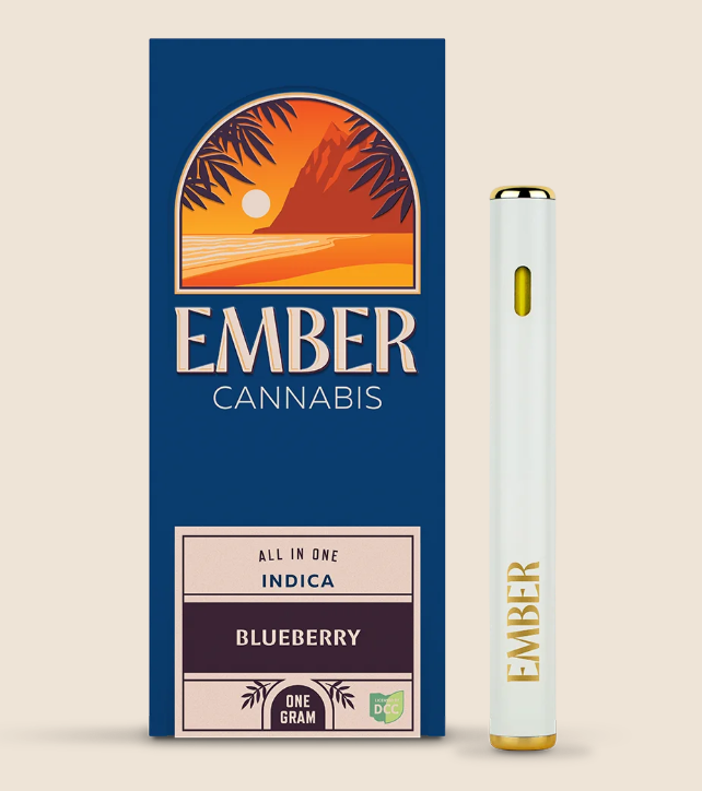 Photograph of Product: Blueberry | Disposable | 1g