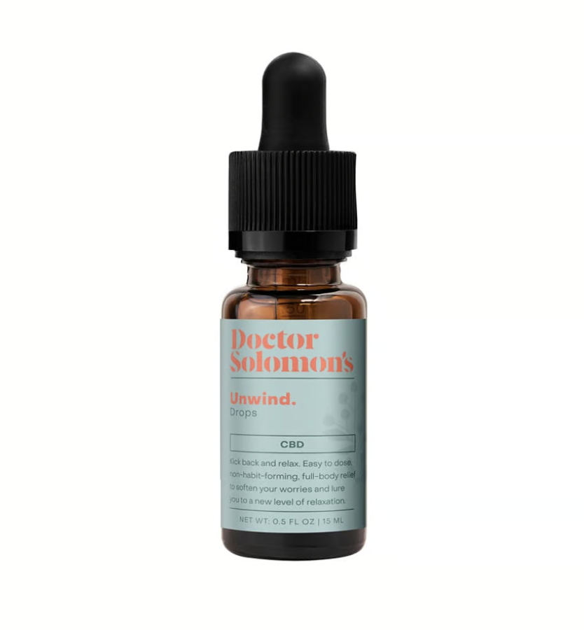 Photograph of product: Doctor Solomon's | Unwind | 21:1 CBD/TH-oui