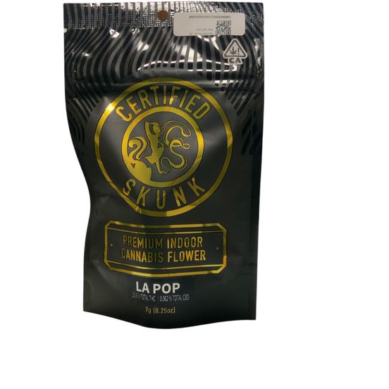 Photograph of product: Certified Skunk - LA Pop 7g Flower - 