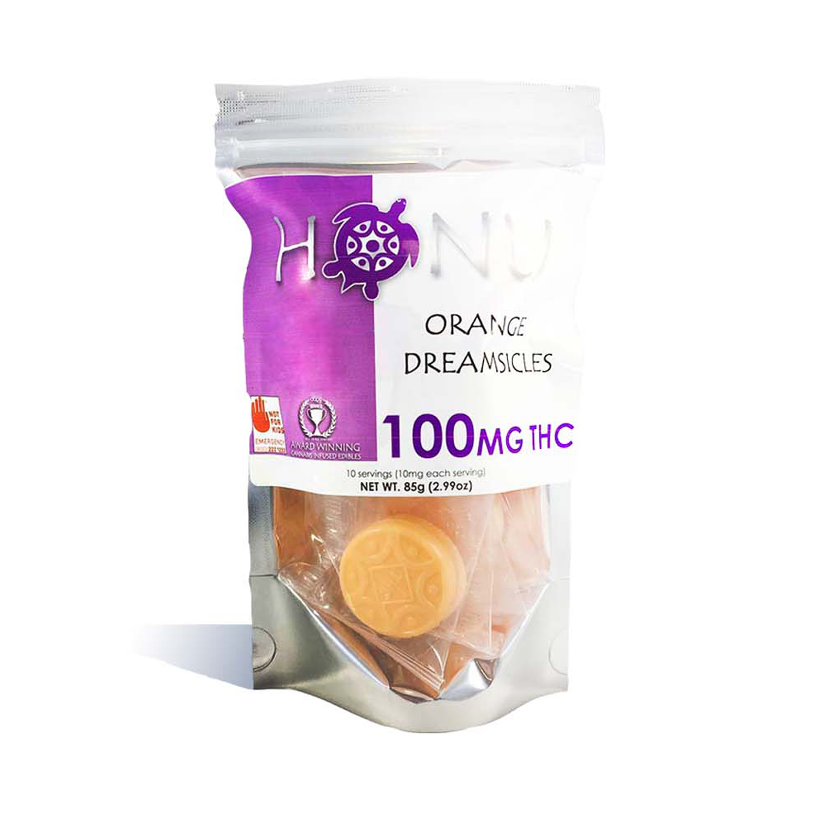 Photograph of product: Orange Dreamsicles Chocolates | 100mg