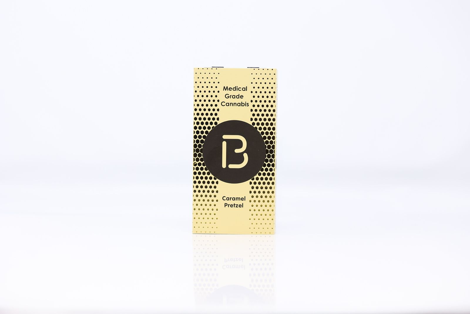 Photograph of product: BOLD | Caramel Pretzel Milk Chocolate | Chocolate | 100mg