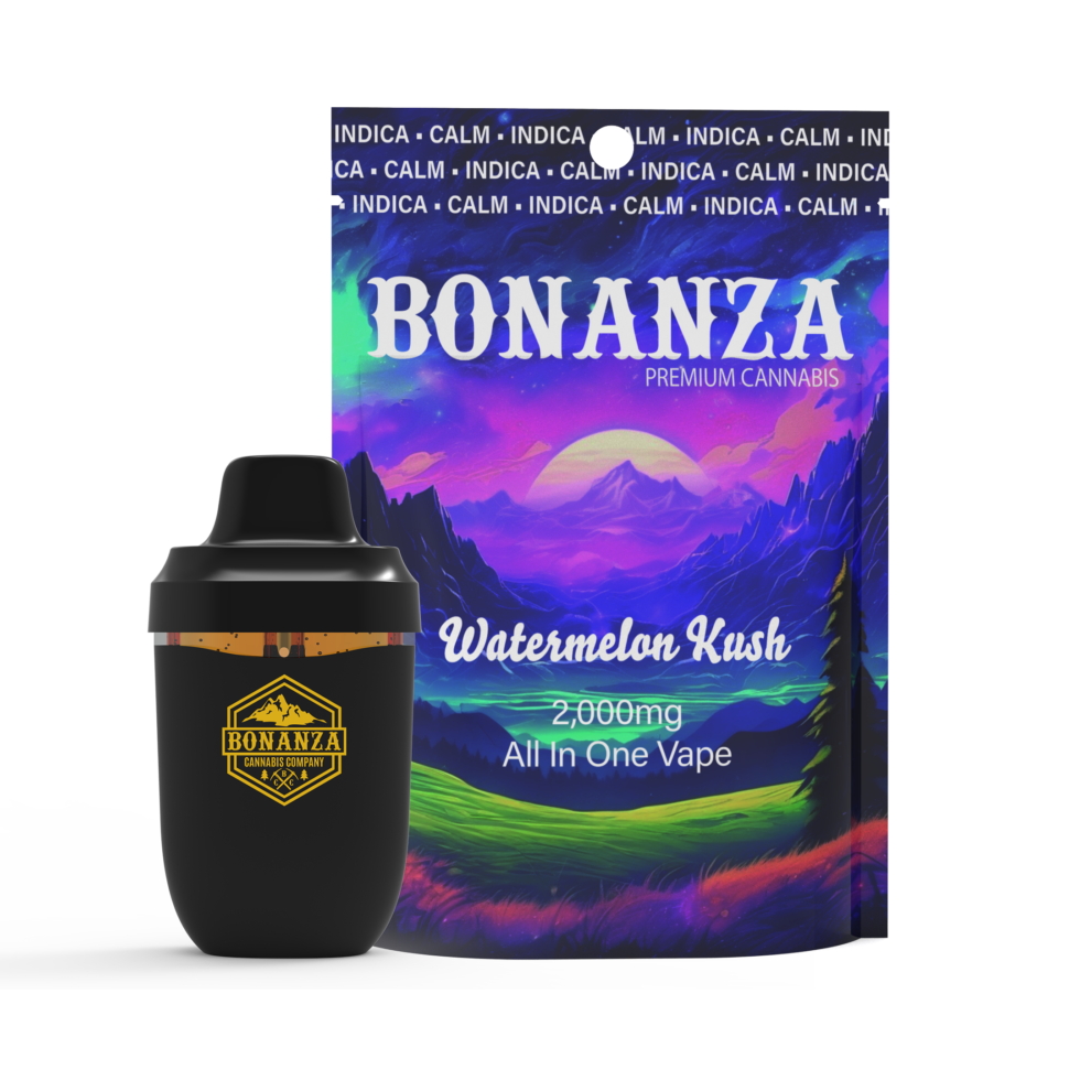 Photograph of product: Bonanza | Watermelon Kush AIO Vape, 2g