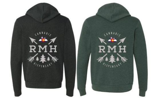 Photograph of product: Hoodie - Arrow - Green (XS)