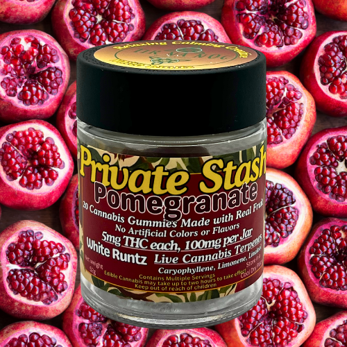 Photograph of product: Pomegranate Gummies