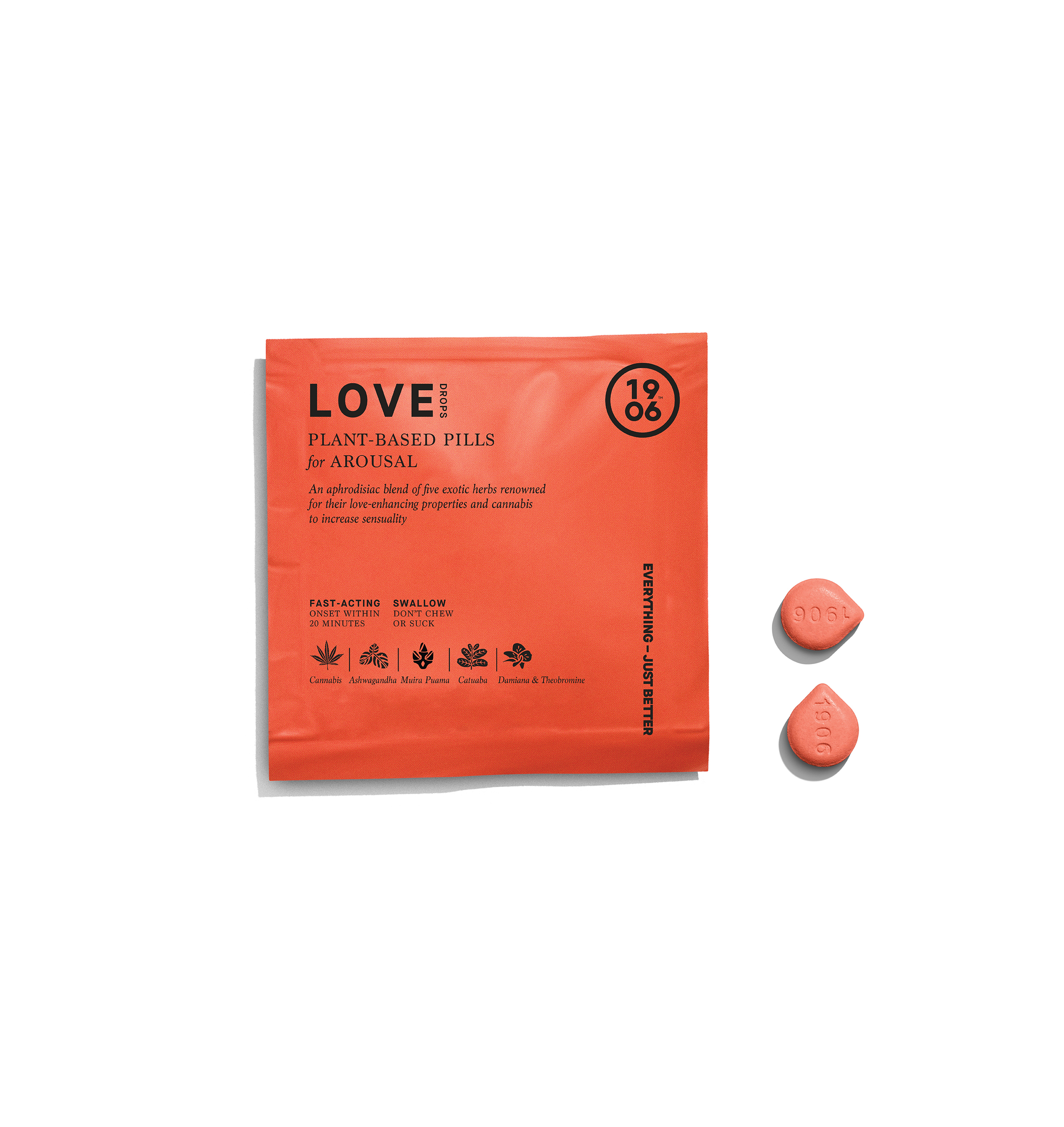 Photograph of product: LOVE Drops | 4-Pack