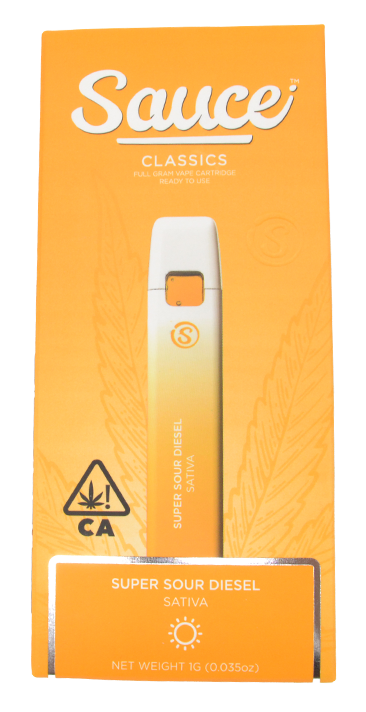 Photograph of product: Sauce Classics | Super Sour Diesel | 1G AIO (S)