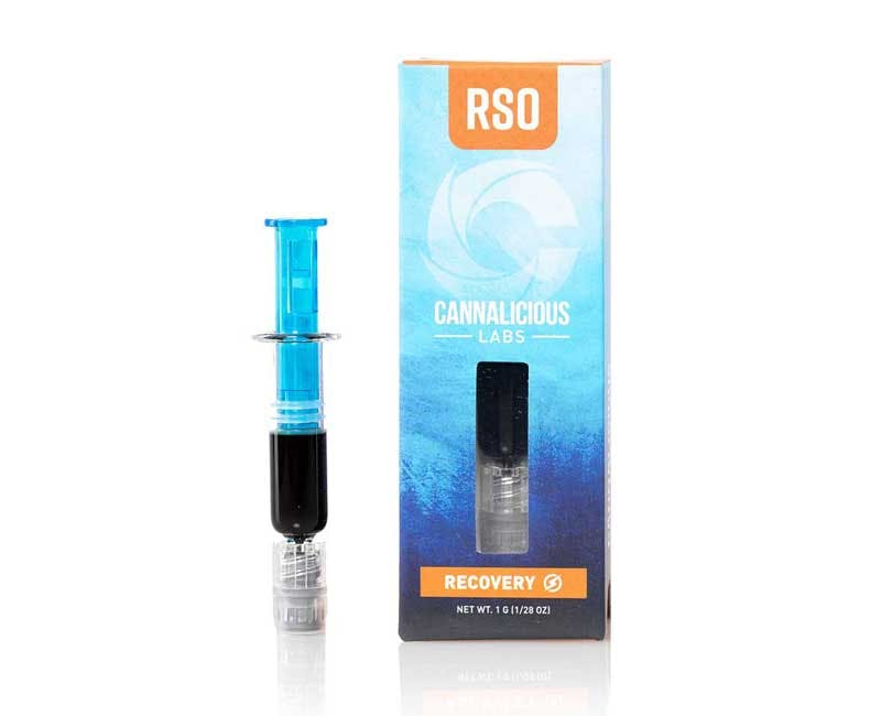 Photograph of product: Cannalicious - Recovery Blend - RSO - Dart