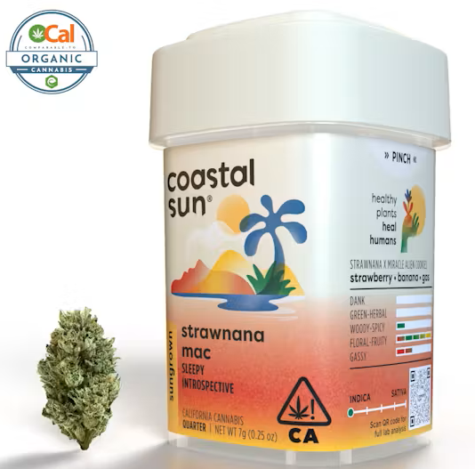 Photograph of product: Strawnana MAC (I) 7g Quarter - Coastal Sun