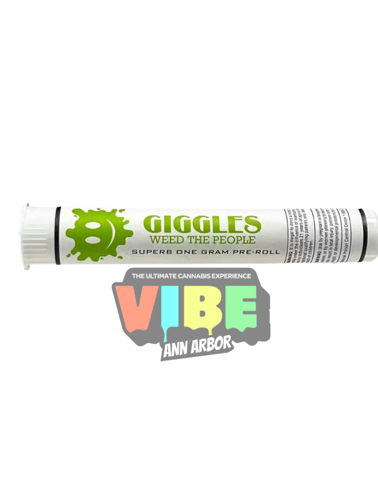 Photograph of product: Giggle Juiced | Sherbet Creamsicle Infused Preroll | REC