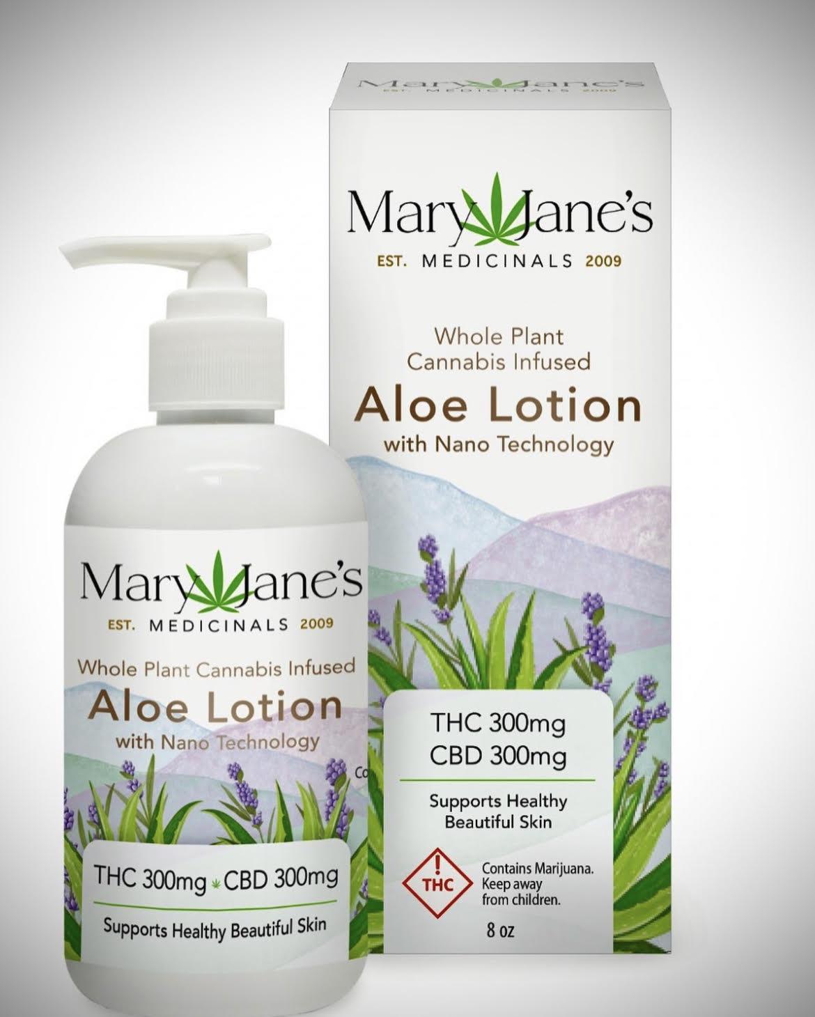 Photograph of product: MJM - 8oz Aloe Lotion 1:1