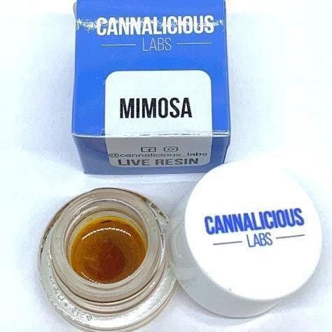 Photograph of product: Cannalicious Live Resin - Mimosa