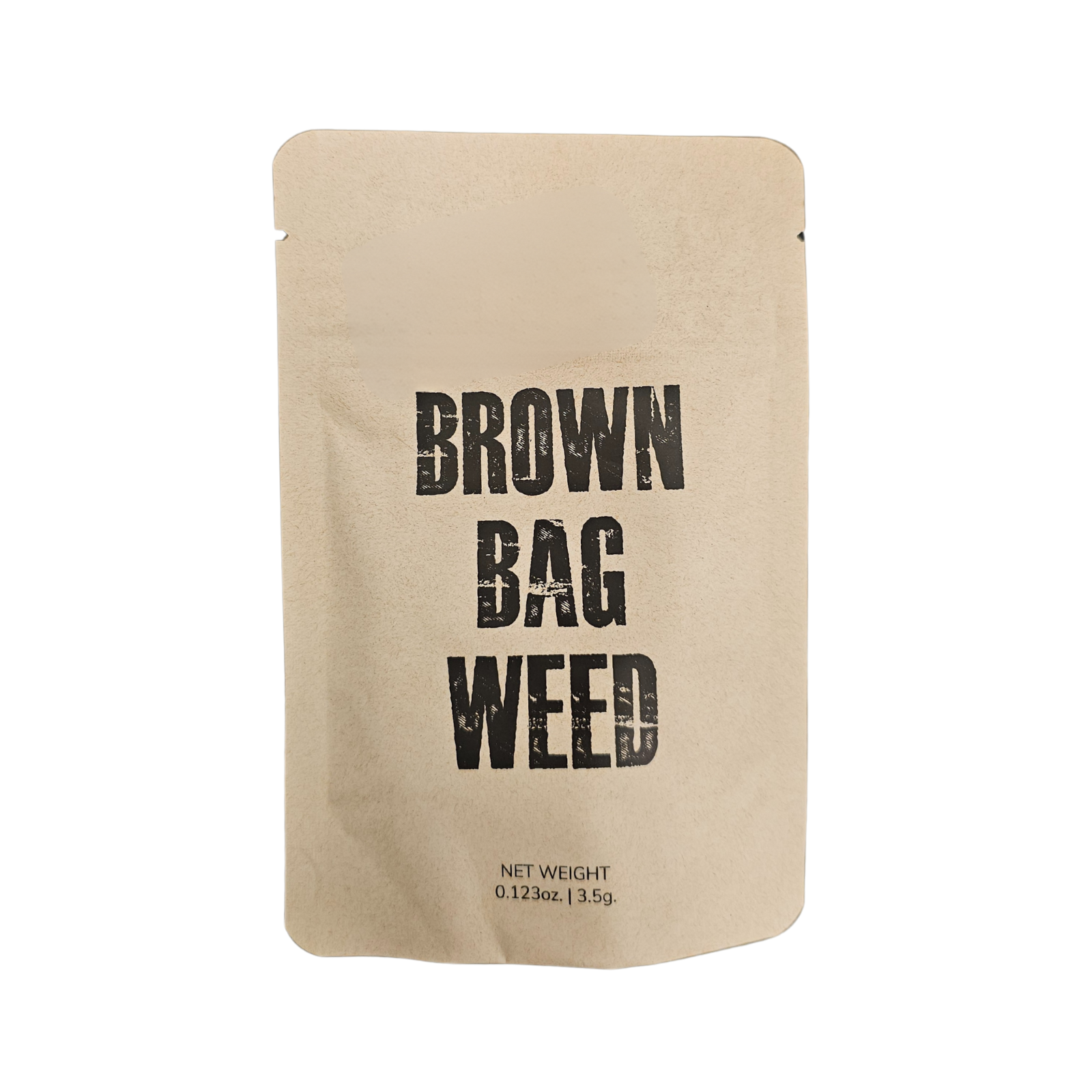 Photograph of product: 3.5g Smalls | Where's My Bike | Brown Bag