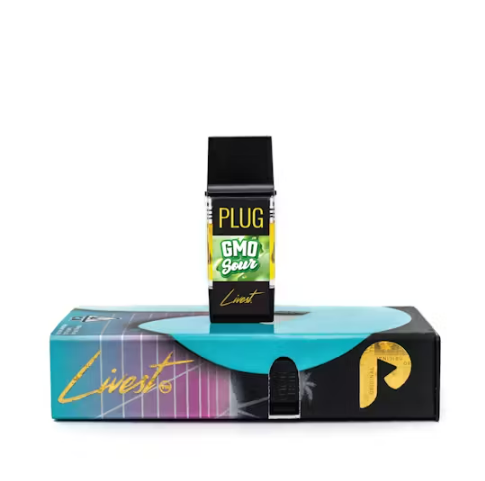 Photograph of product: GMO Sour Livest Resin PlugPlay