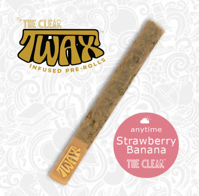 Photograph of product: Strawberry Banana Infused Preroll (1g)
