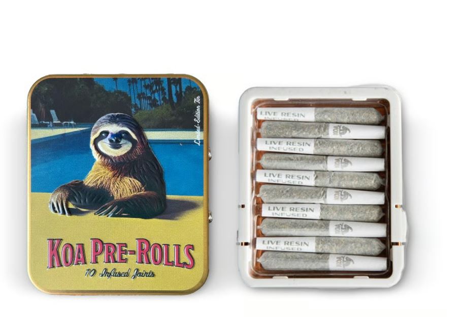 Photograph of product: GRAPES N' CREAM [LIVE RESIN INFUSED] 10PK