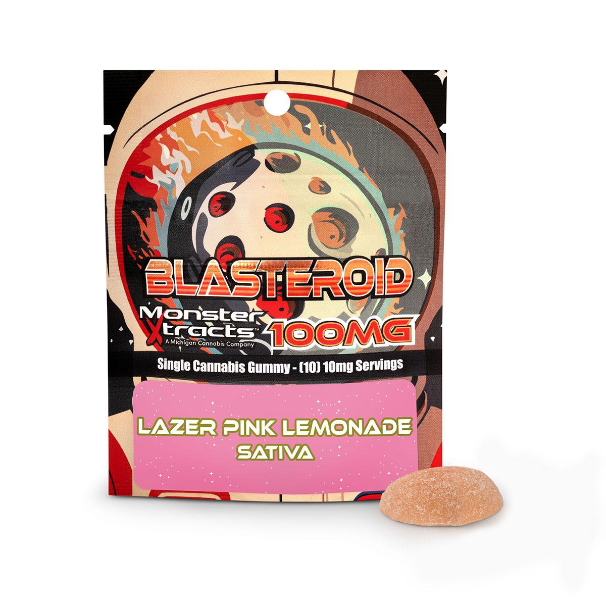Photograph of product: Monster Xtracts Lazer Pink Lemonade Blasteroid | 100mg