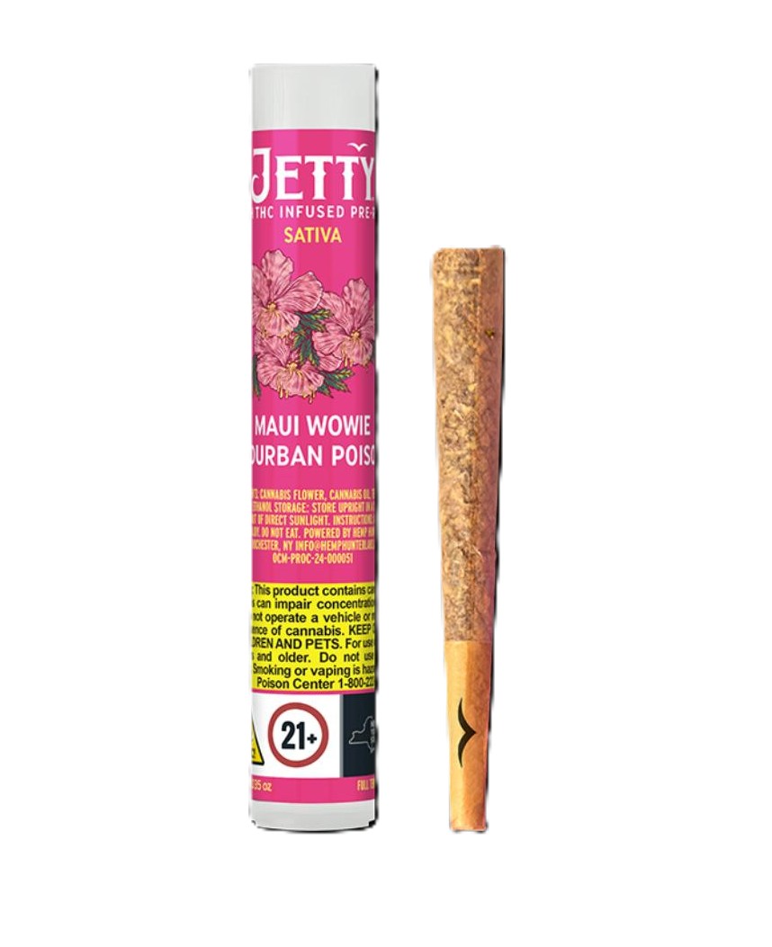 Photograph of product: Jetty | Maui Waui x Durban Poison | Oui'd | Infused Preroll