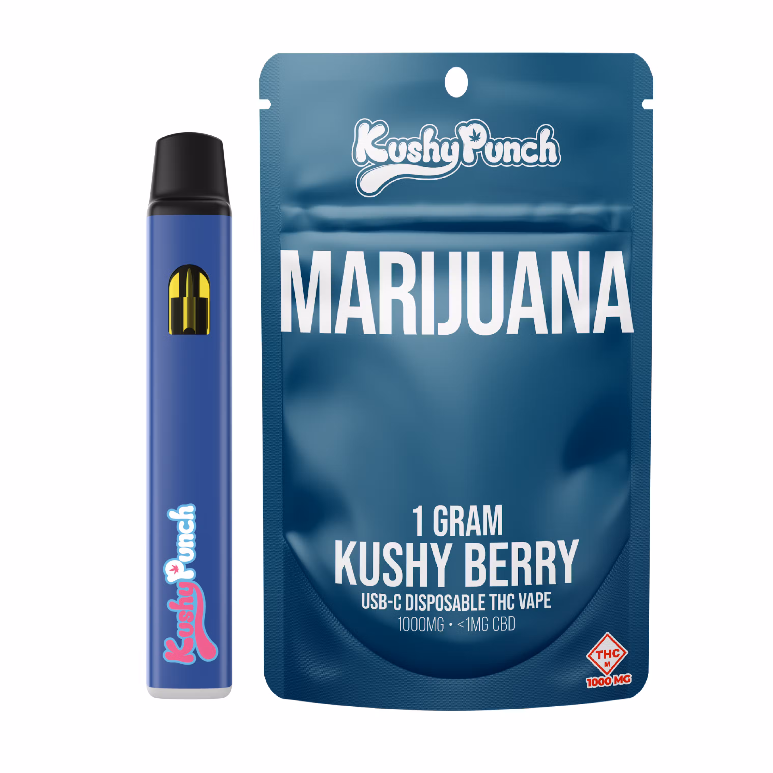Photograph of product: Kushy Punch - Kushy Berry All-In-One Oui'd