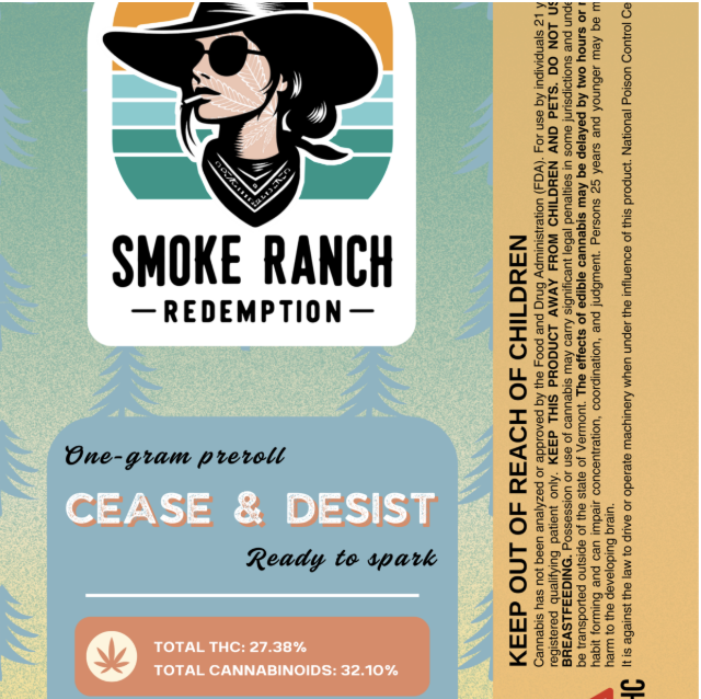 Photograph of Product: Cease & Desist: preroll