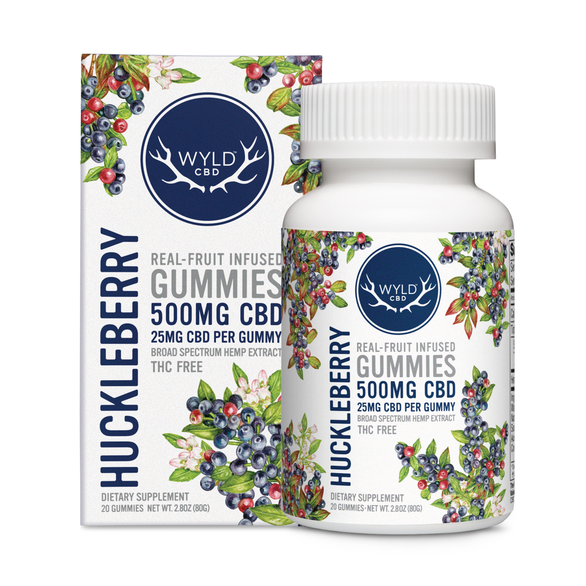 Photograph of product: CBD Gummies | Huckleberry 20pk