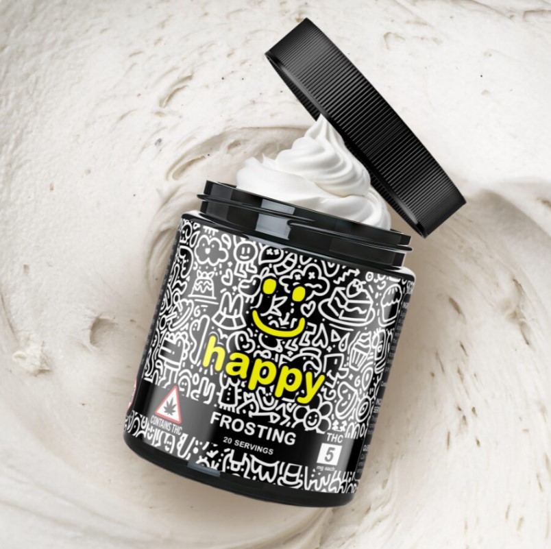 Photograph of product: Happy Frosting 100mg (TAX INCLUDED)