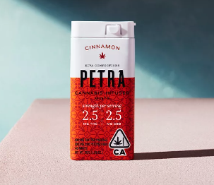 Photograph of product: 100MG PETRA SAIGON CINNAMON MINT