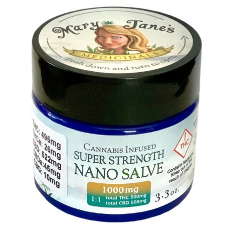 Photograph of product: Mary Jane's Medicinals Super/Nano Salve 3.3oz