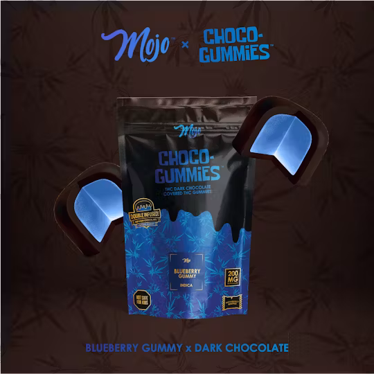Photograph of product: Mojo | Choco Dorks | Choco-Brainiac Berry Cherry | 200mg