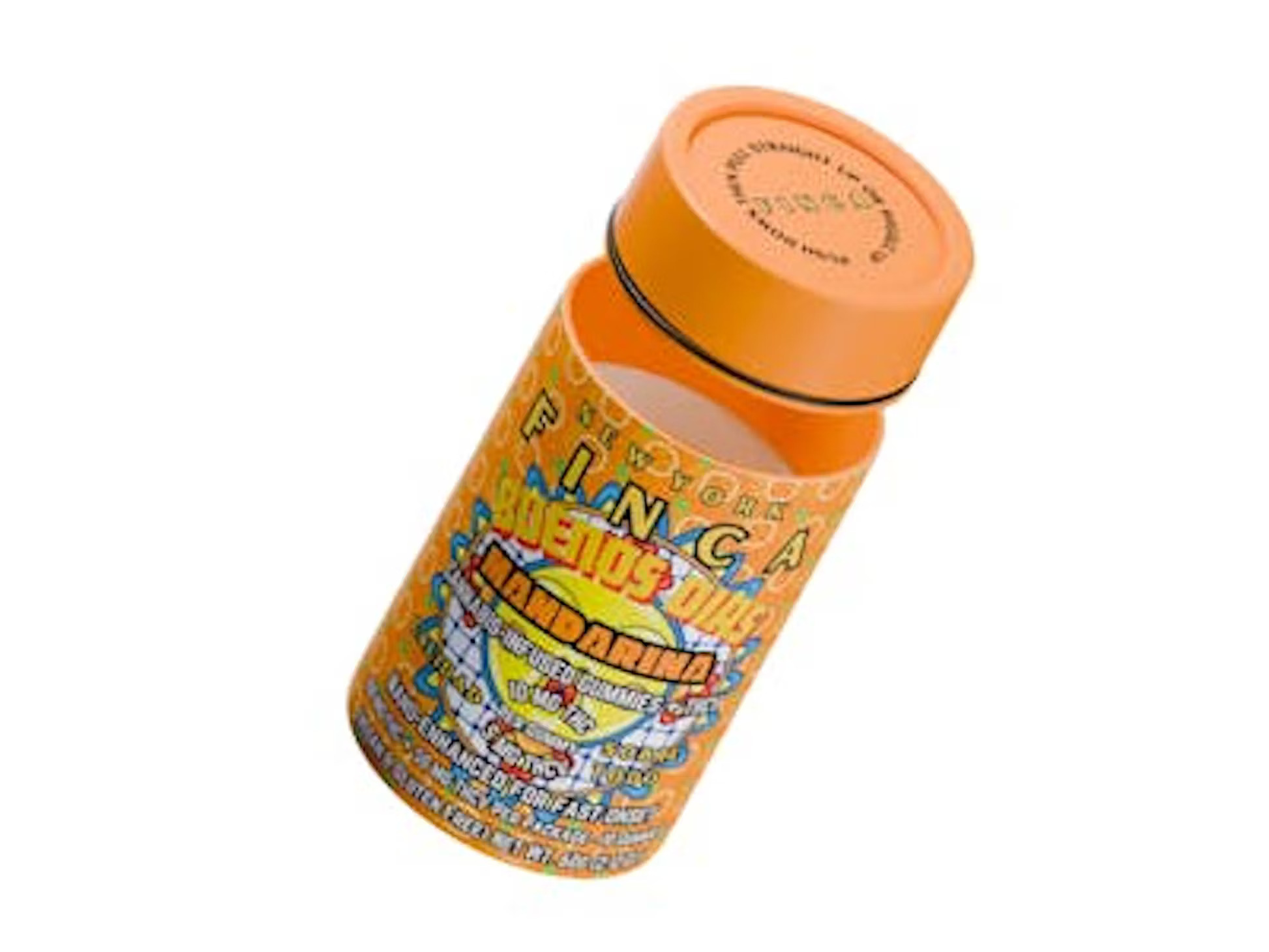 Photograph of product: Buenos Dias Mandarina | Energy Gummies| 10 ct