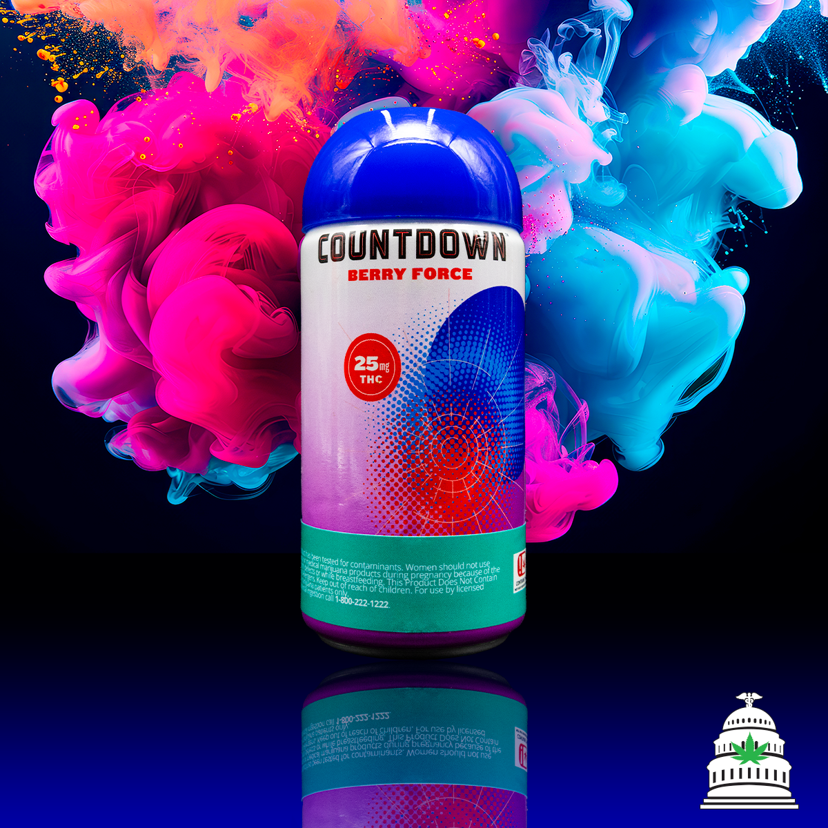 Photograph of product: Berry Force - 25mg Countdown Drink