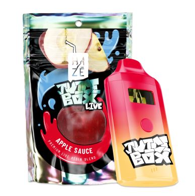Photograph of product: Haz Juice Box Apple Sauce Live Resin AIO 2g