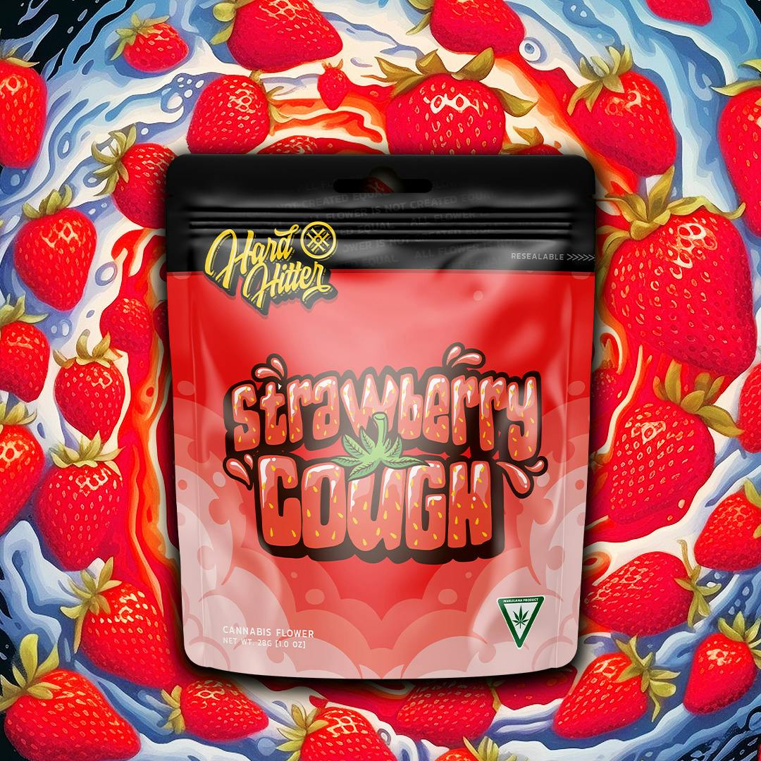 Photograph of product: Hard Hitter | 28g | Strawberry Cough