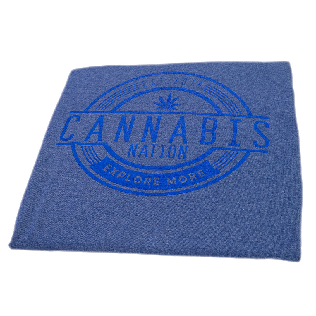 Photograph of product: Logo Shirt | Heather Blue