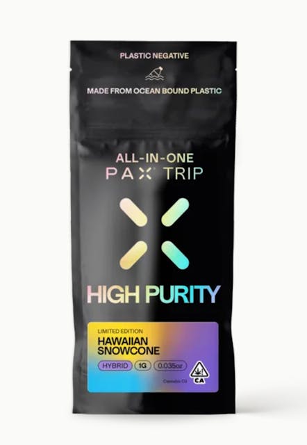 Photograph of product: Hawaiian Snowcone | High TH-oui | 1g AIO - 