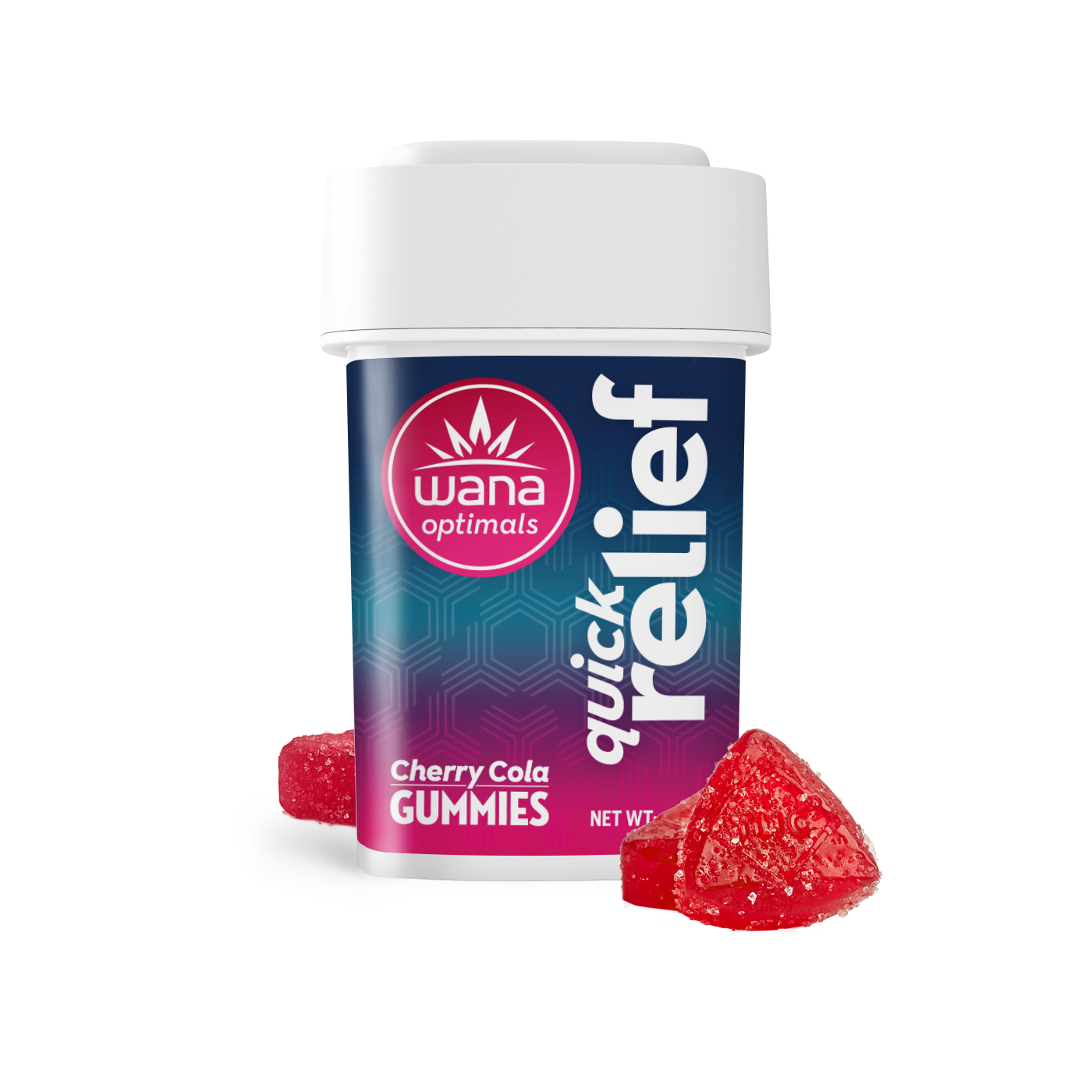 Photograph of product: Gummy  Quick Relief Cherry Cola 1:1:1 (CBC:TH-oui:CBG)[10pk] | 50mg