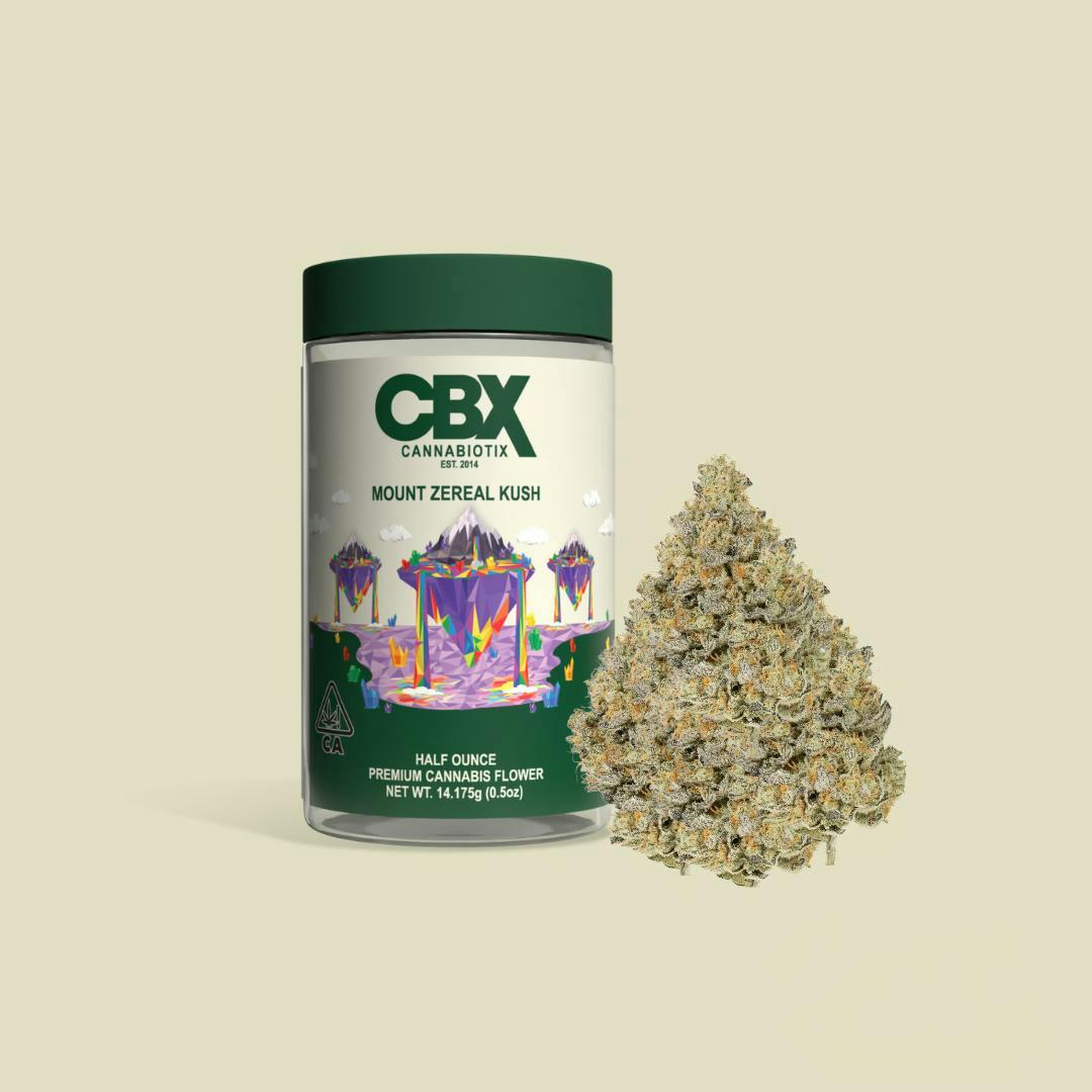 Photograph of product: CBX - Mount Zereal Kush - 14g