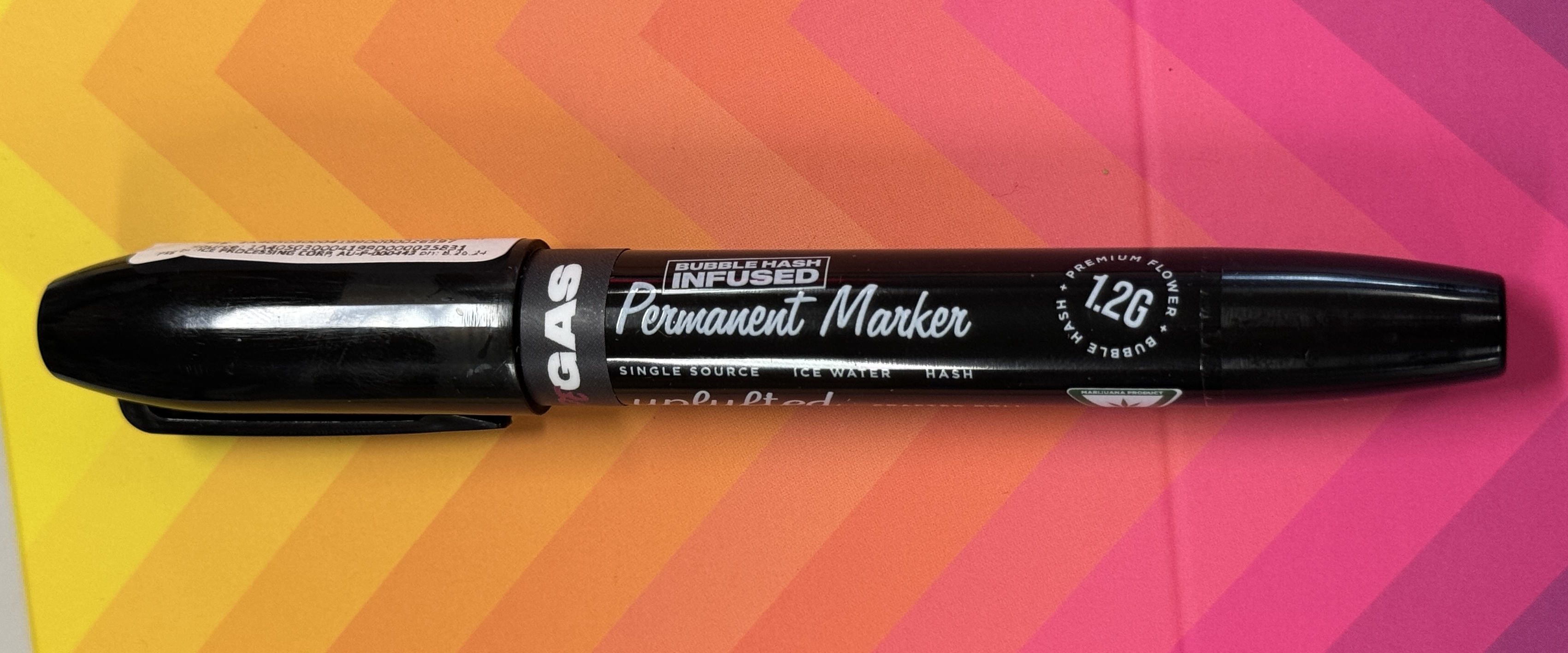 Photograph of product: Uplyfted- Permanent Marker x Grape Gas Bubble au chocolat Infused Pre-roll 1.2g
