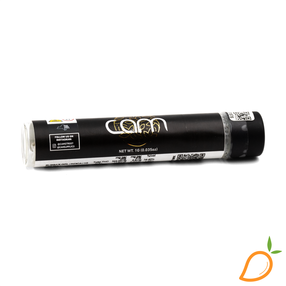 Photograph of product: 1g Bubbas Girl Preroll CAM
