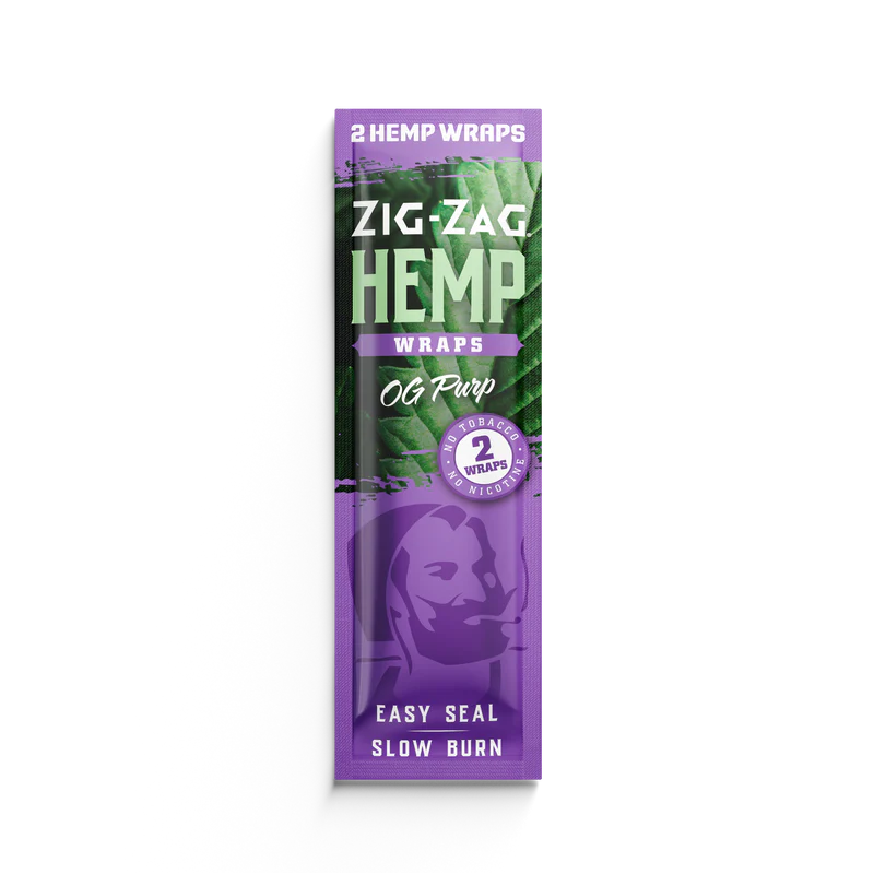 Photograph of product: ZIG-ZAG Hemp Wraps: OG Purp