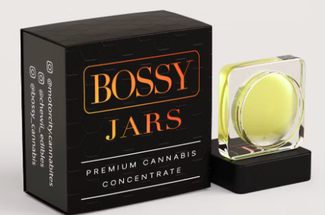 Photograph of product: Bossy - Cherry Pie Live Resin Jar