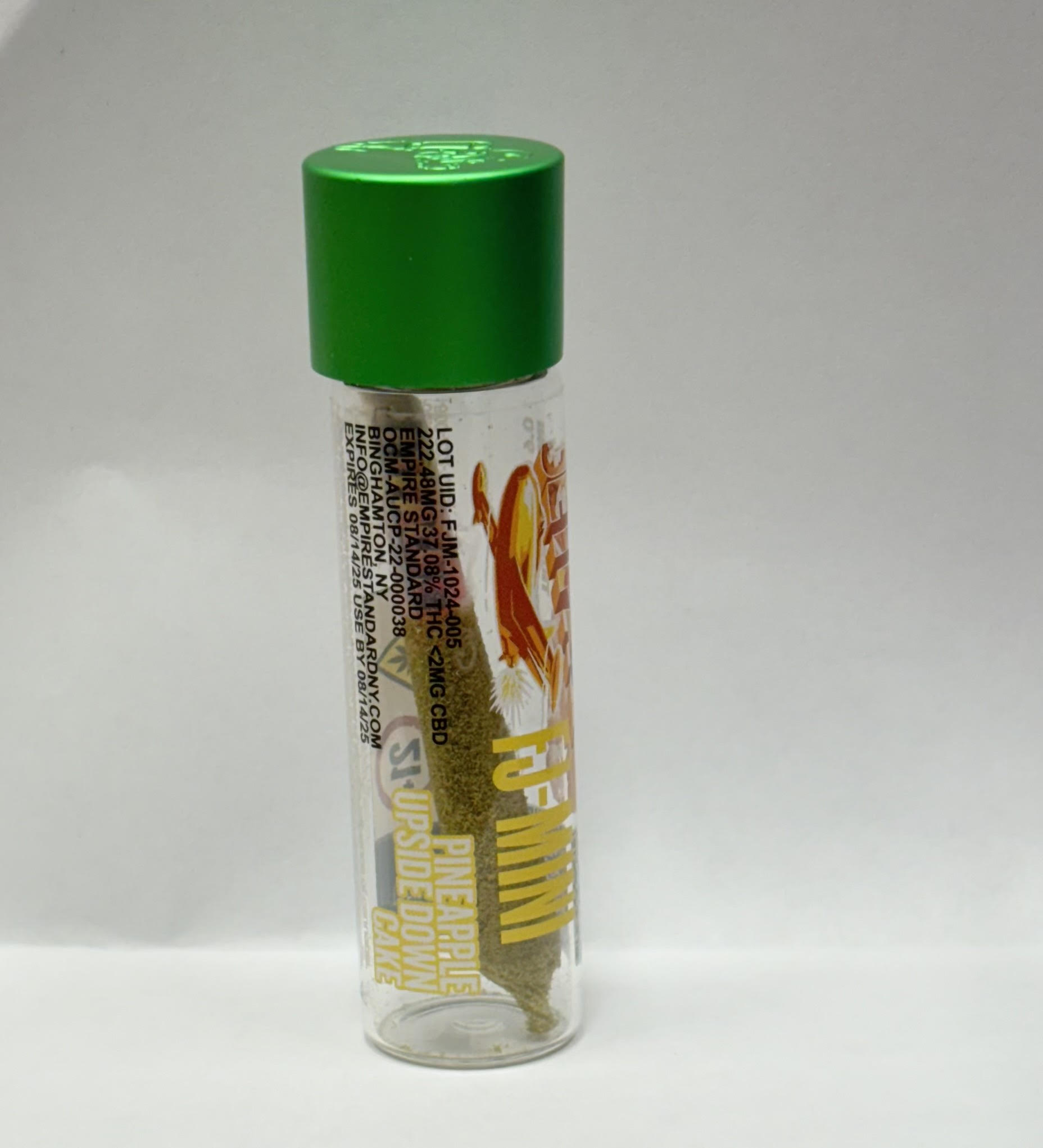 Photograph of product: Jetpacks FJ-Mini Infused PreRoll Single - Pineapple Upside Down Cake