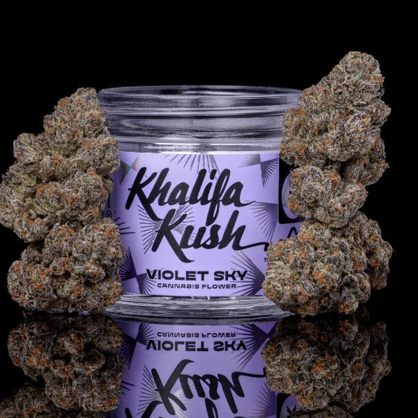 Photograph of product: Khalifa Kush - Violet Sky - 3.5g