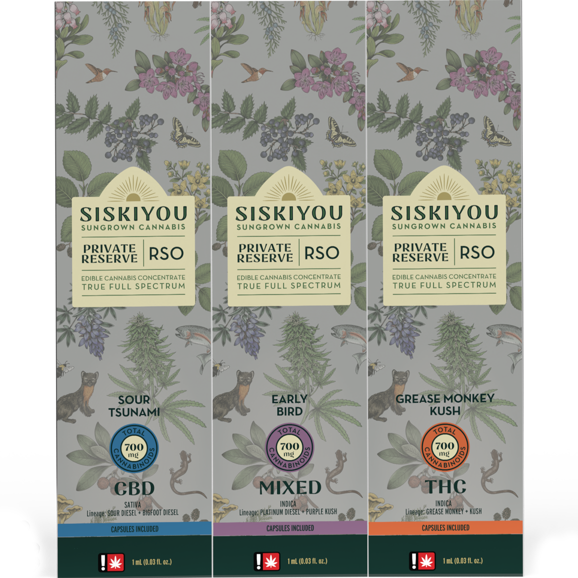 Photograph of product: Siskiyou - Royal Cookies (H) - Private Reserve RSO 1g