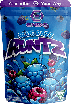Photograph of product: Endo - Blue Razz Runtz 3.5g