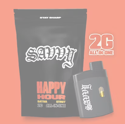 Photograph of product: Savvy Strut - Summer Melon Happy Hour Disposable