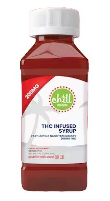 Photograph of product: Chill Medicated Cherry Syrup | 200mg