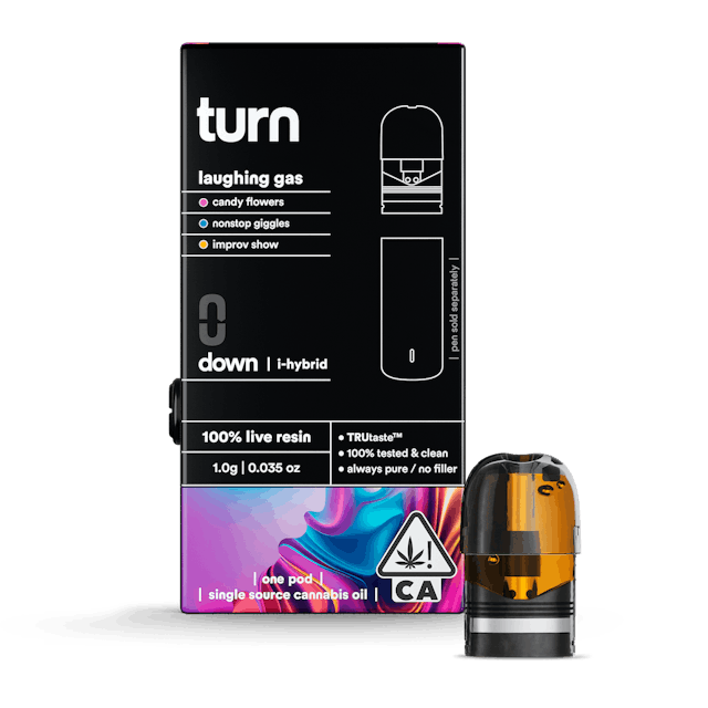 Photograph of Product: Laughing Gas | 1g Live Resin Pod
