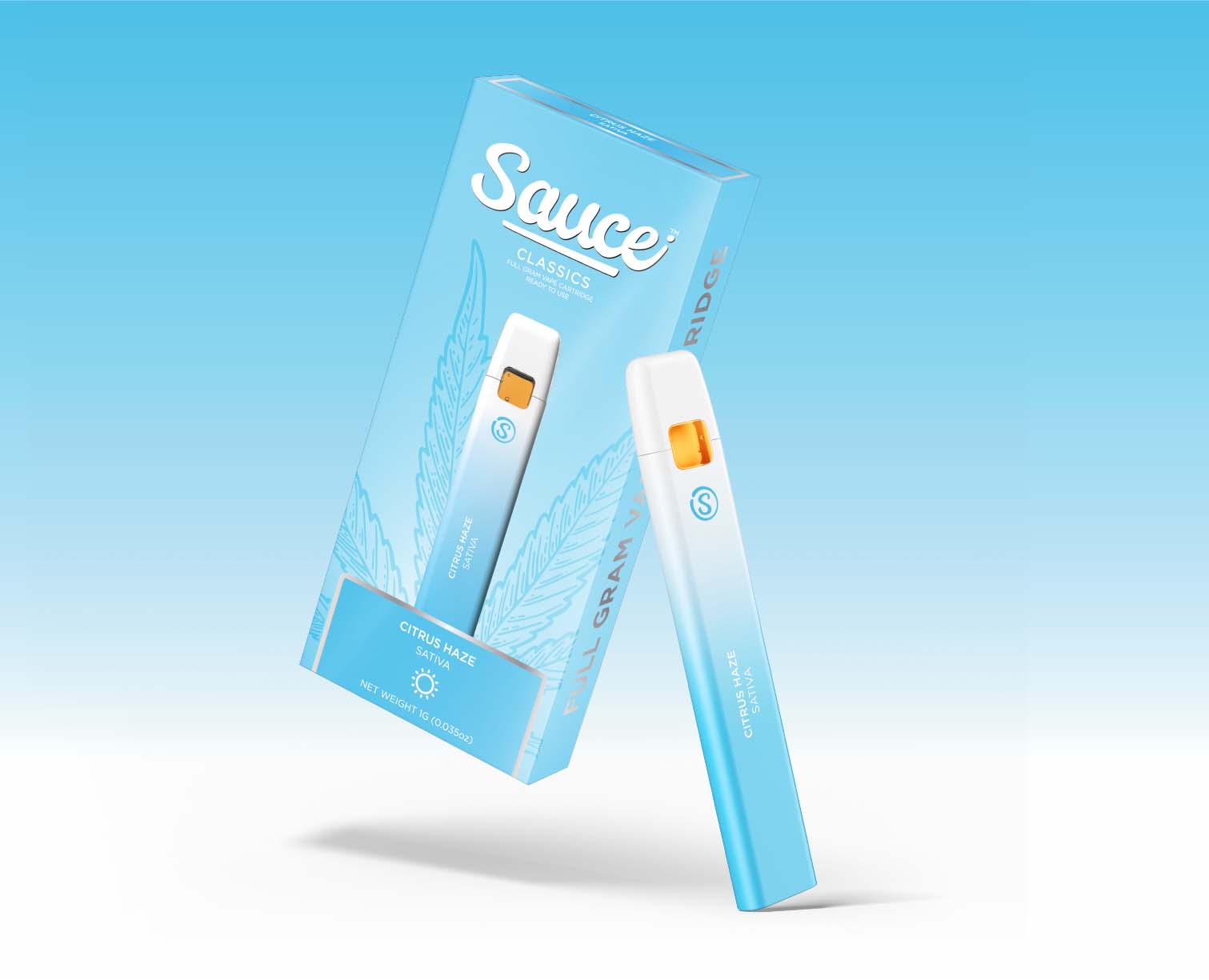 Photograph of product: Sauce Classics - Citrus Haze Oui'd - Disposable