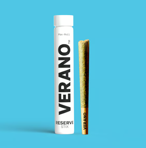 Photograph of product: Verano Reserve | Funnelcake Dynamite Stix | Pre-Roll